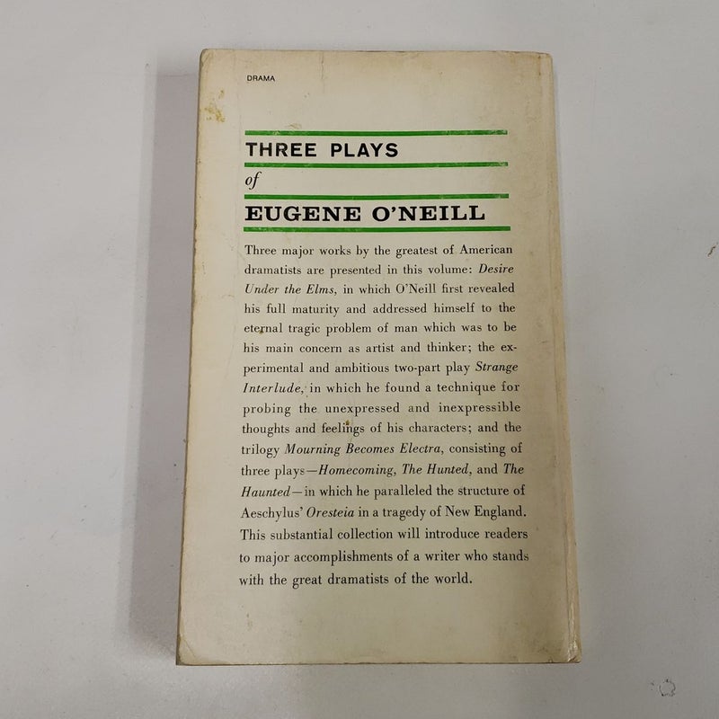 The Complete Text of Three of Eugene O'Neil's Greatest Plays 