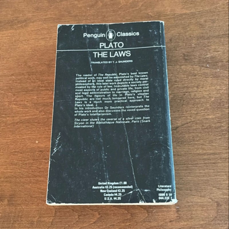 The Laws of Plato