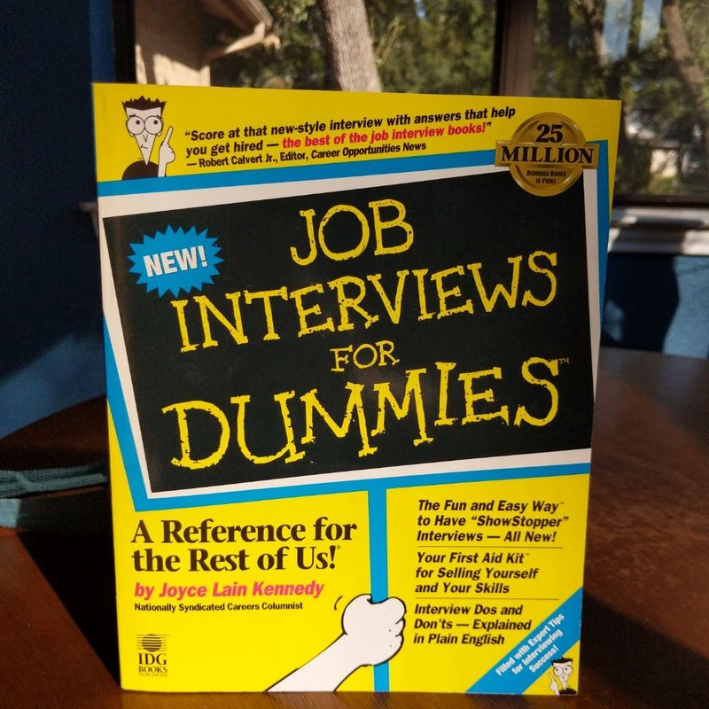 Job Interviews for Dummies®