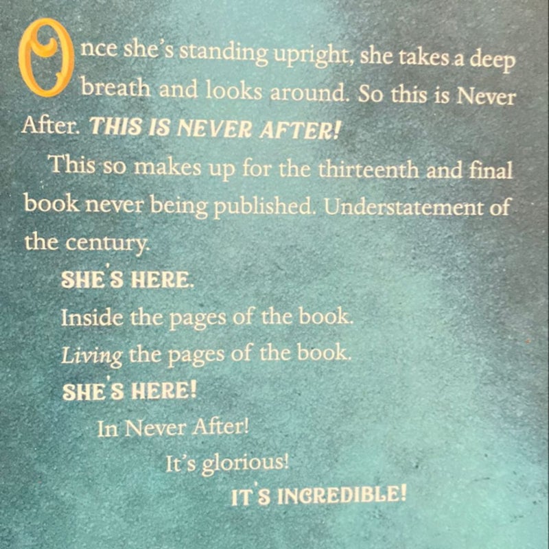 Never after: the Thirteenth Fairy