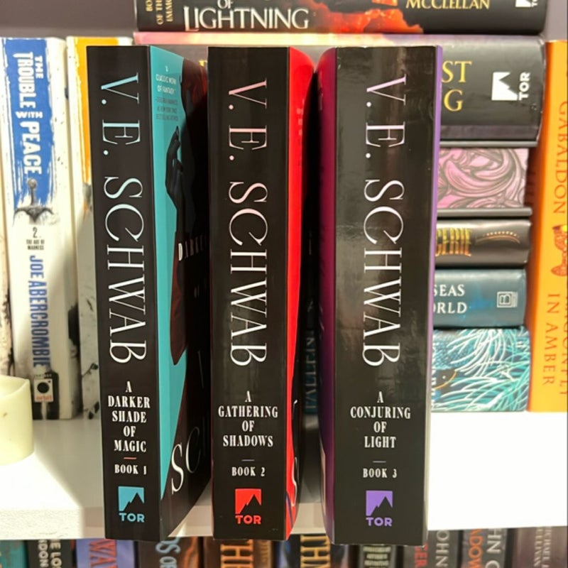 A Darker Shade of Magic trilogy 