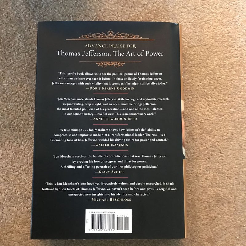 Thomas Jefferson: the Art of Power