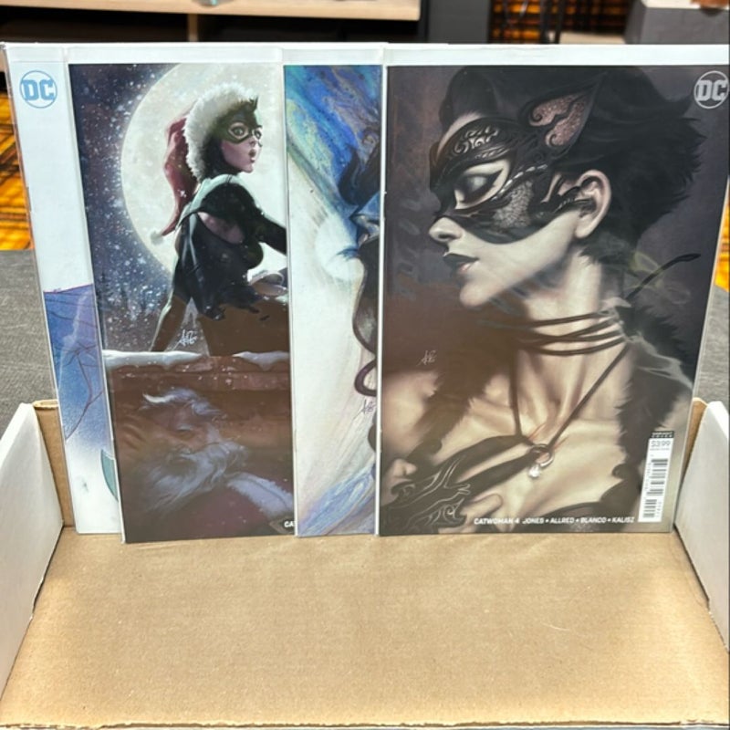 Catwoman issues 4-7 including Artgem Variants