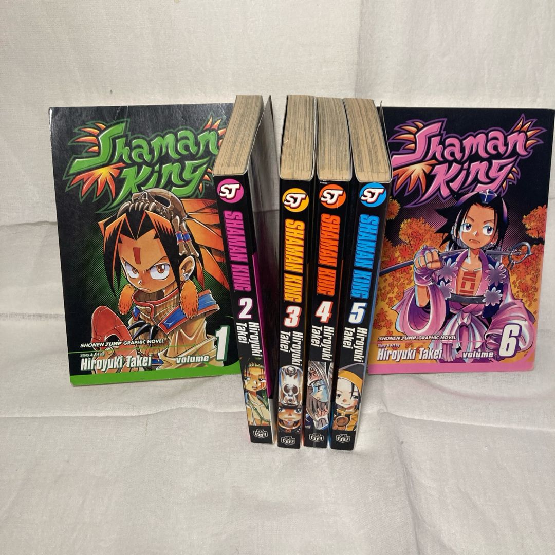 Shaman King, Vol. 1-6