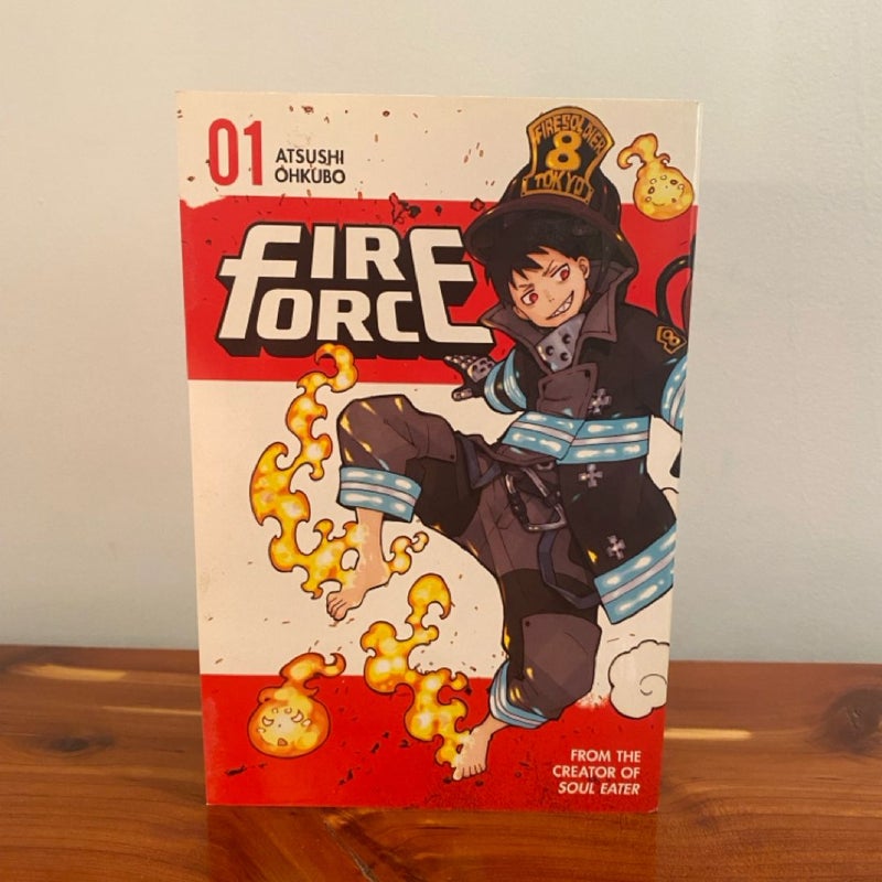 Fire Force volumes 1 - 6