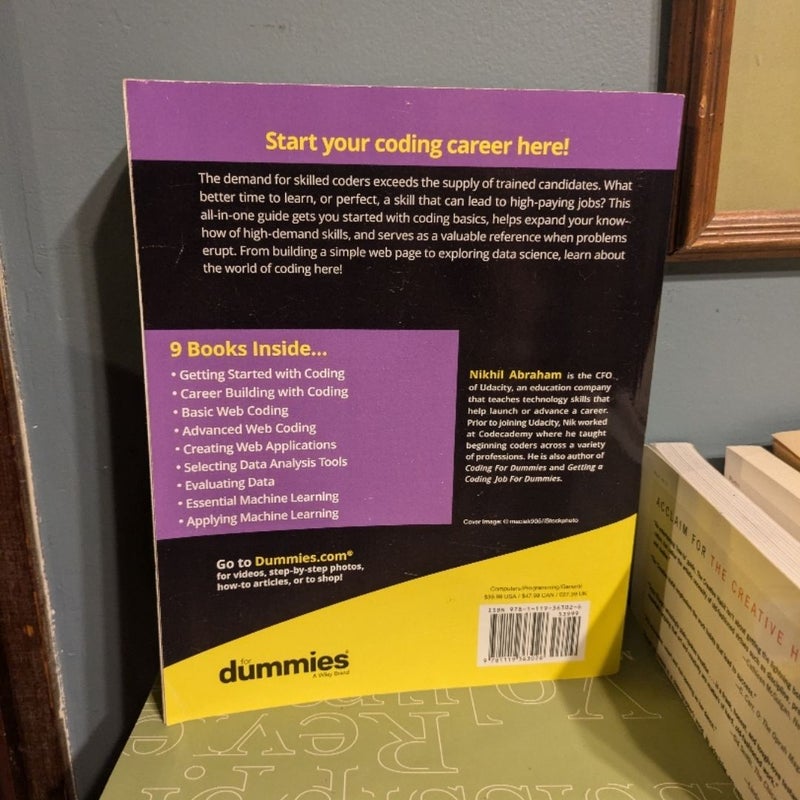 Coding All-In-One for Dummies