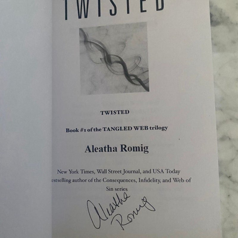 OOP Tangled Webs Series (signed)