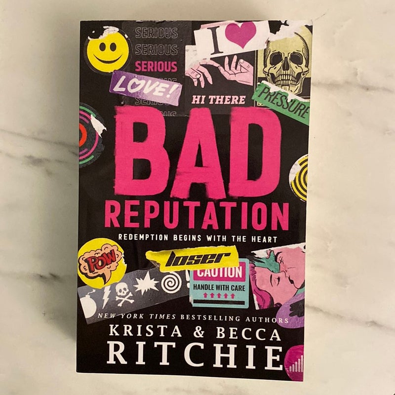Bad Reputation (SIGNED WITH CHARACTER NOTES)
