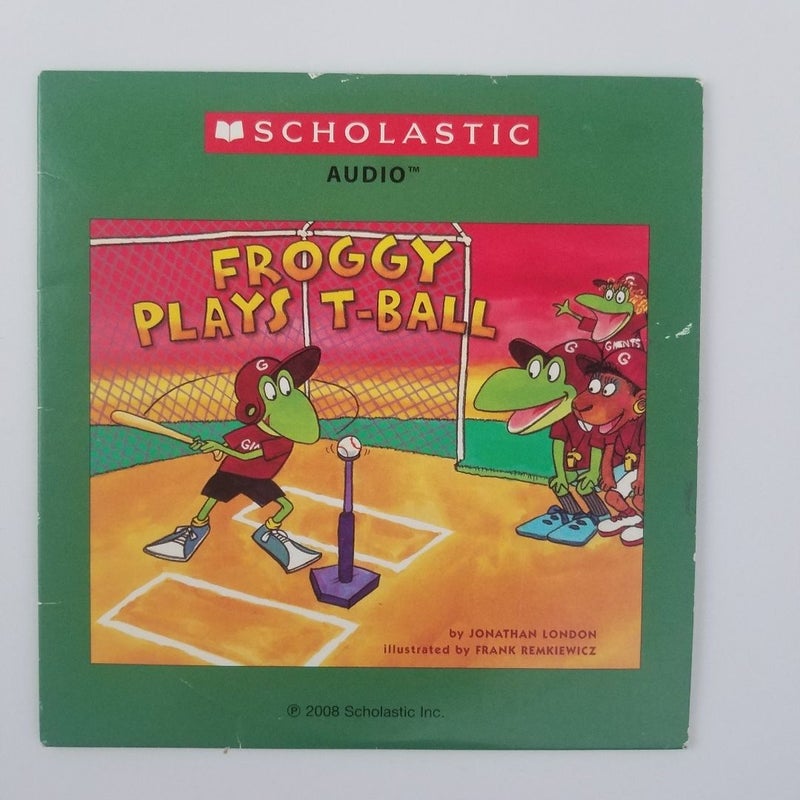 Froggy Plays T-Ball AUDIOBOOK CD 2007