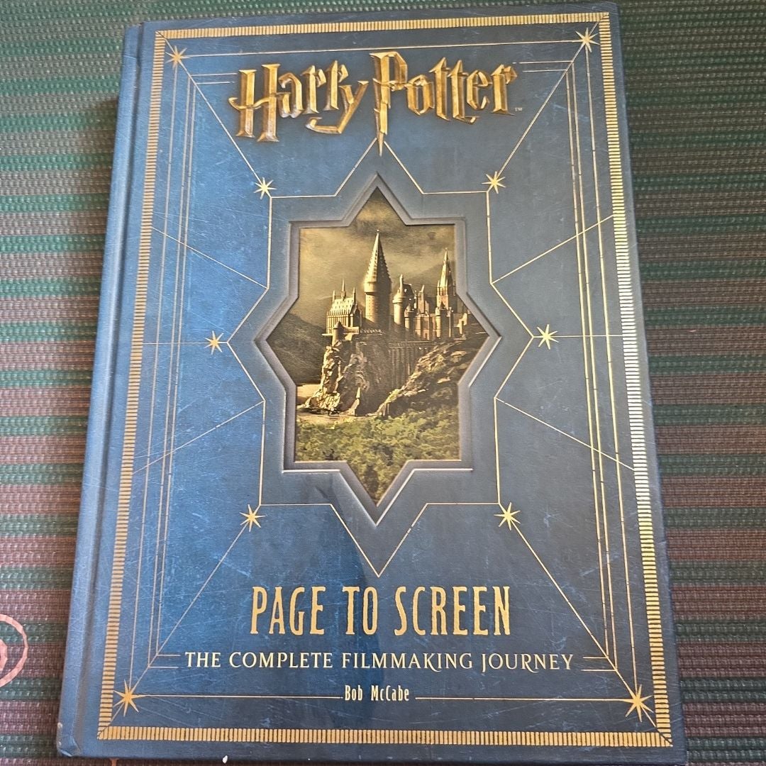 Harry Potter Page to Screen by Bob McCabe, Hardcover | Pangobooks