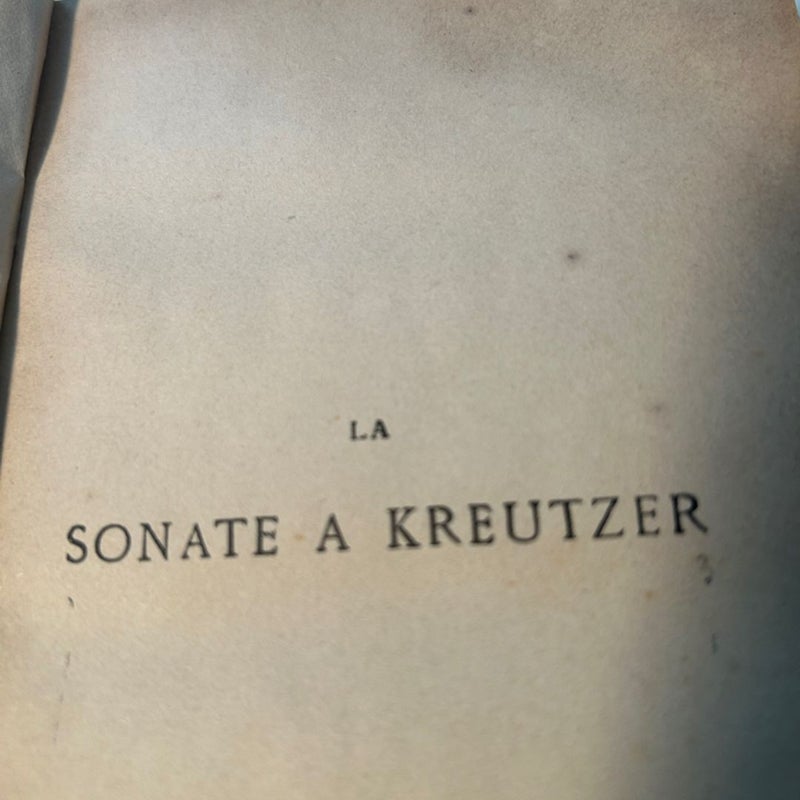 Los Sonate a Kreutzer