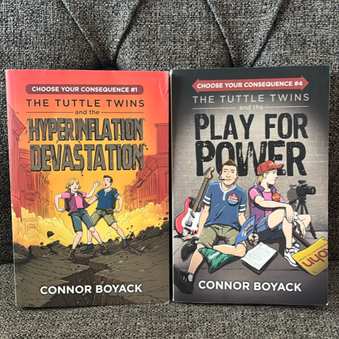 The Tuttle Twins and the Hyperinflation Devastation & Play for Power