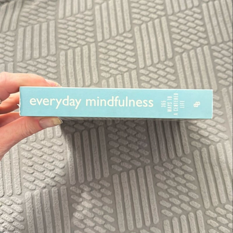 Everyday Mindfulness