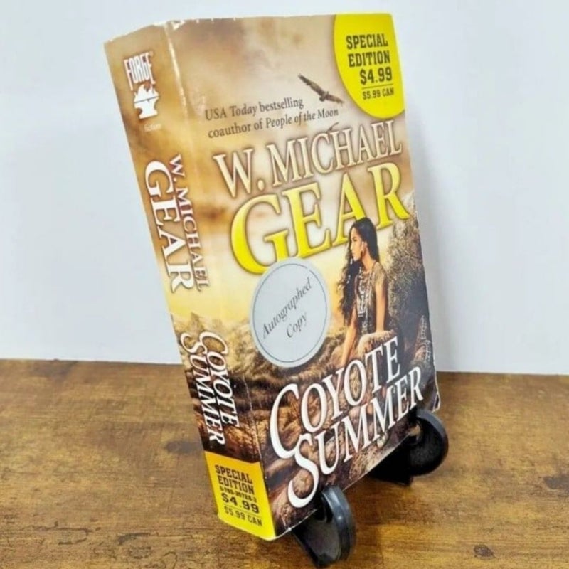 Coyote Summer AUTOGRAPHED COPY