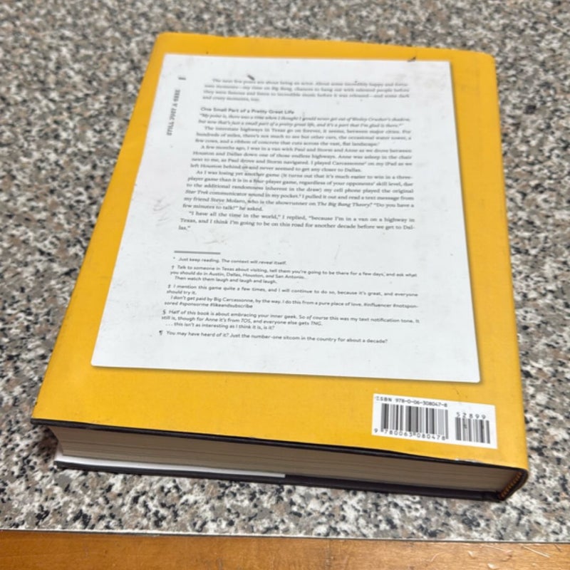 Still Just a Geek First Edition 