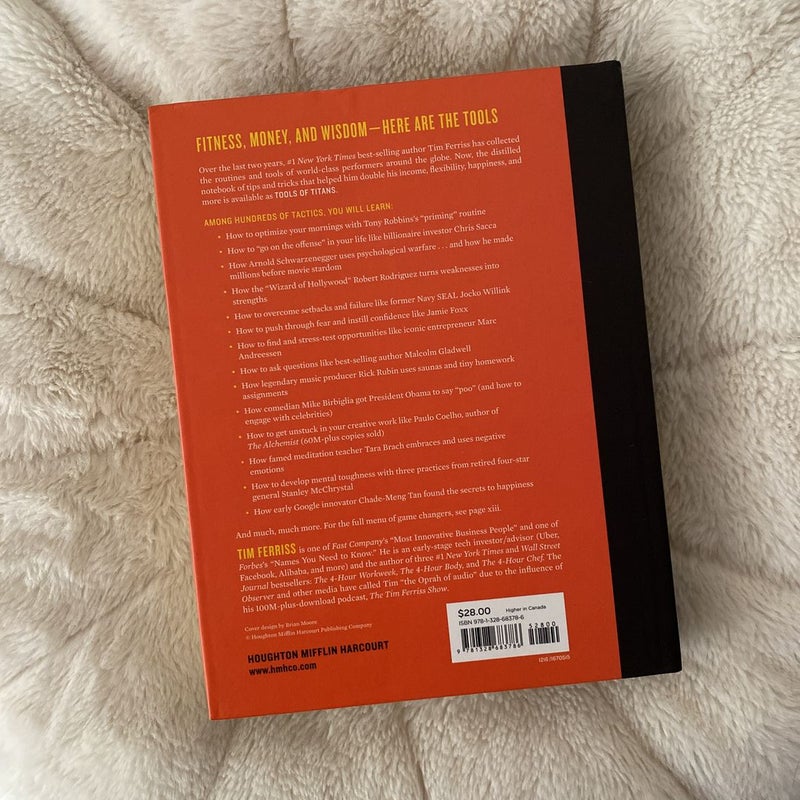 Tools of Titans by Timothy Ferriss, Hardcover | Pangobooks