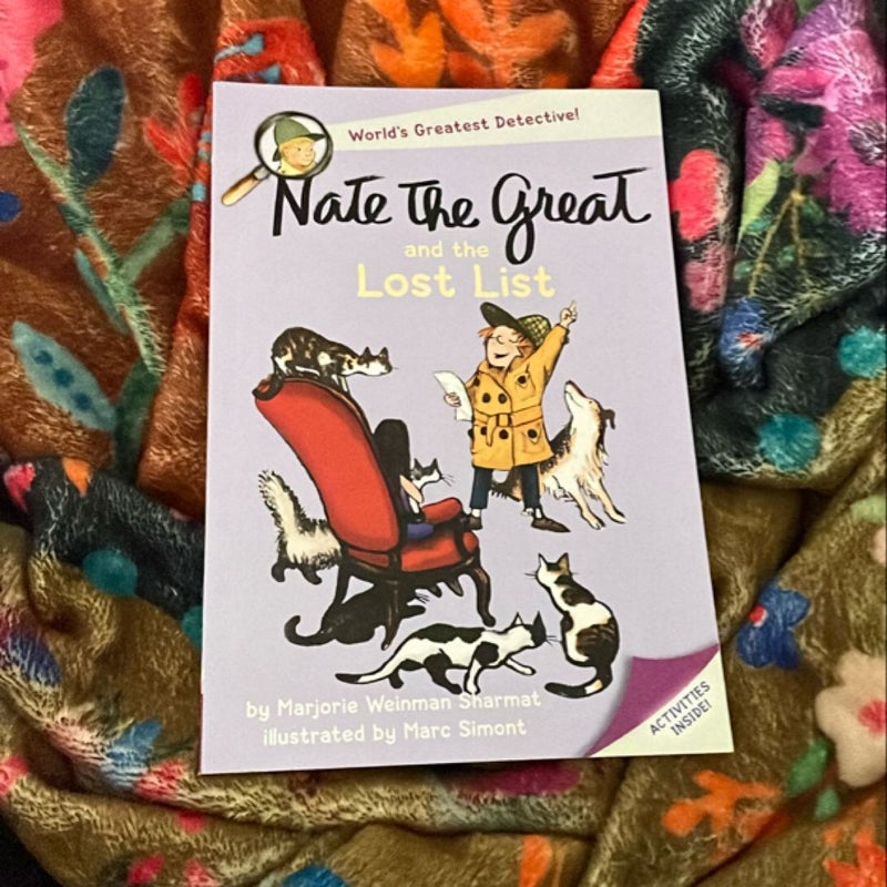 Nate the Great and the Lost List