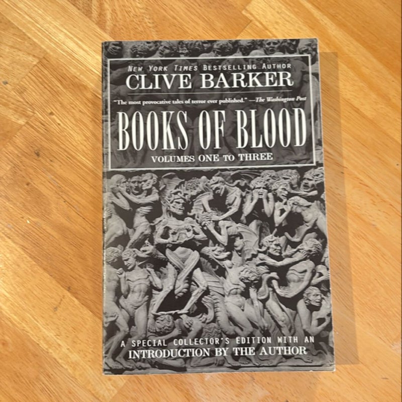 Clive Barker's Books of Blood 1-3