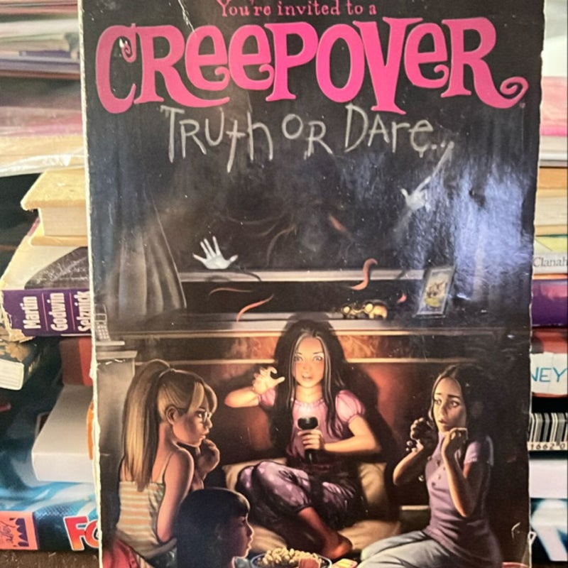 Your invited to a creep over - truth or dare