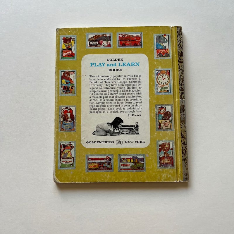 Vintage Little Golden Book: Counting Rhymes Book 1960