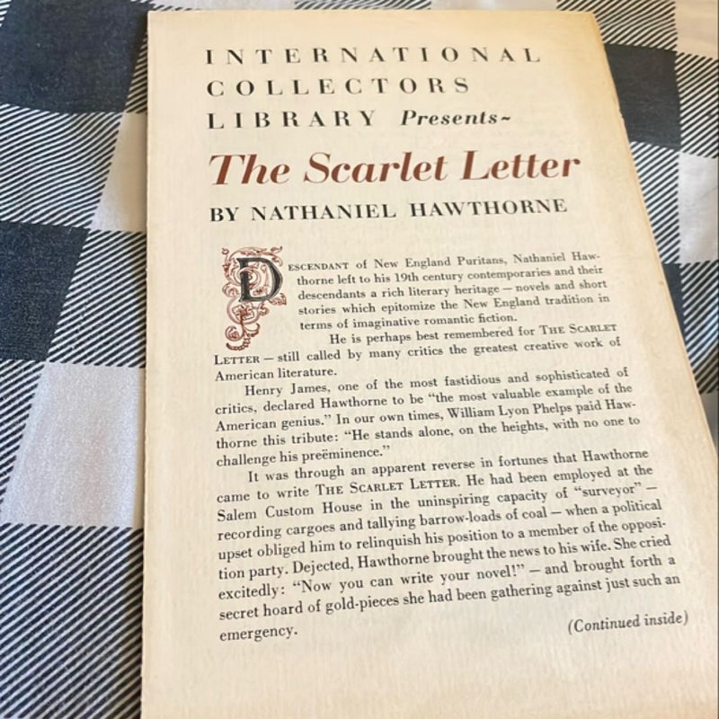 The scarlet letter 