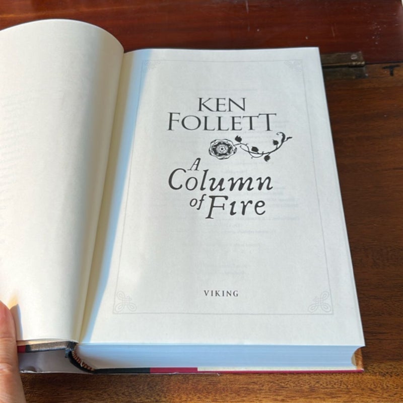 A Column of Fire (1st Printing)