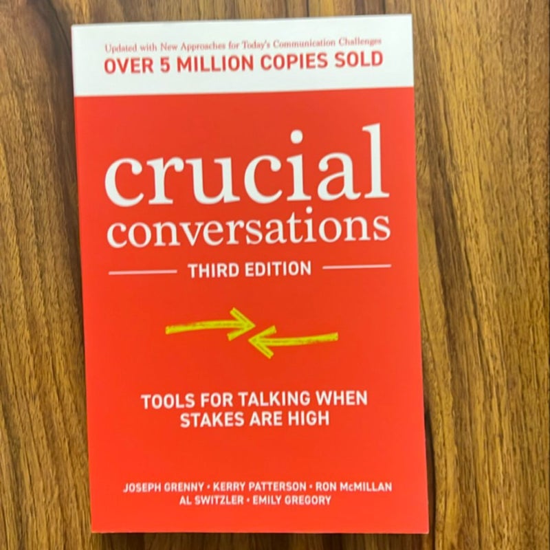 Crucial Conversations: Tools for Talking When Stakes Are High, Third Edition