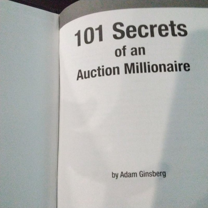 101 secrets of an Auction Millionaire 