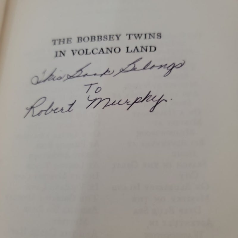 The Bobbsey Twins In Volcano Land