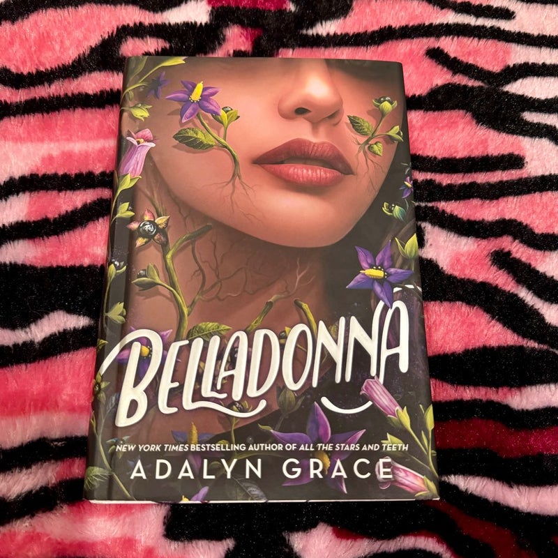 Belladonna *OOP First Edition* WHITE Hidden special cover w/ purple end pages 