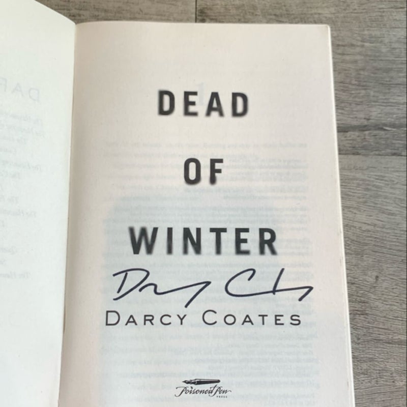 Dead of Winter *signed*