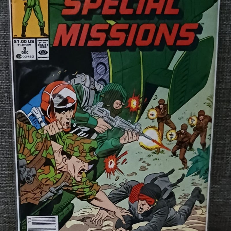 Lot of 8 Comic Books: GI Joe Special Missions #7-13