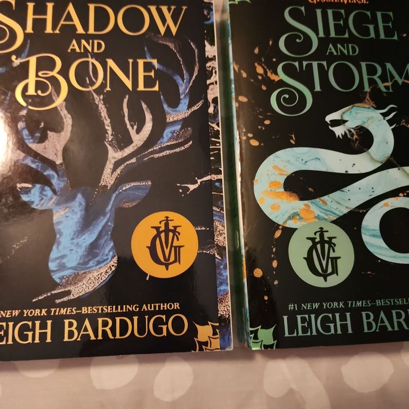 Shadow and Bone Trilogy With GrishaVerse Cover Stickers!