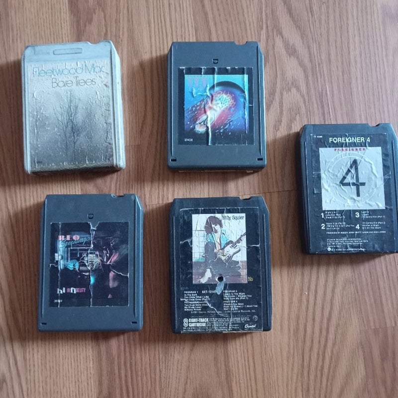 Fleetwood  Mac, Foriegner 4, Reo Speedwagon, Billy Squire, Boston