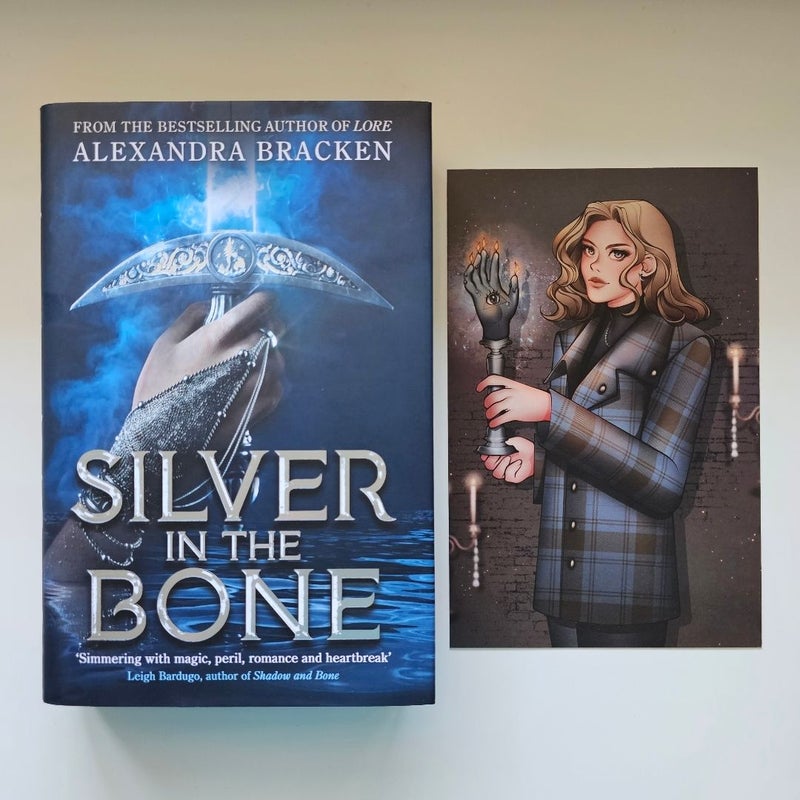 Fairyloot Silver In The Bone Signed exclusive edition NEW