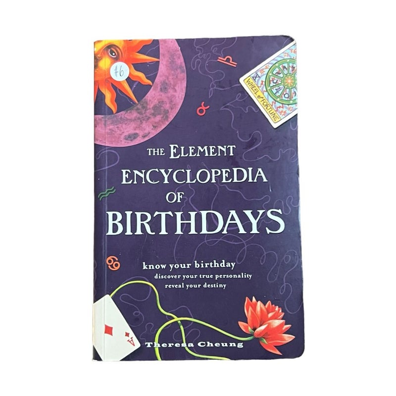 The Element Encyclopedia of Birthdays 