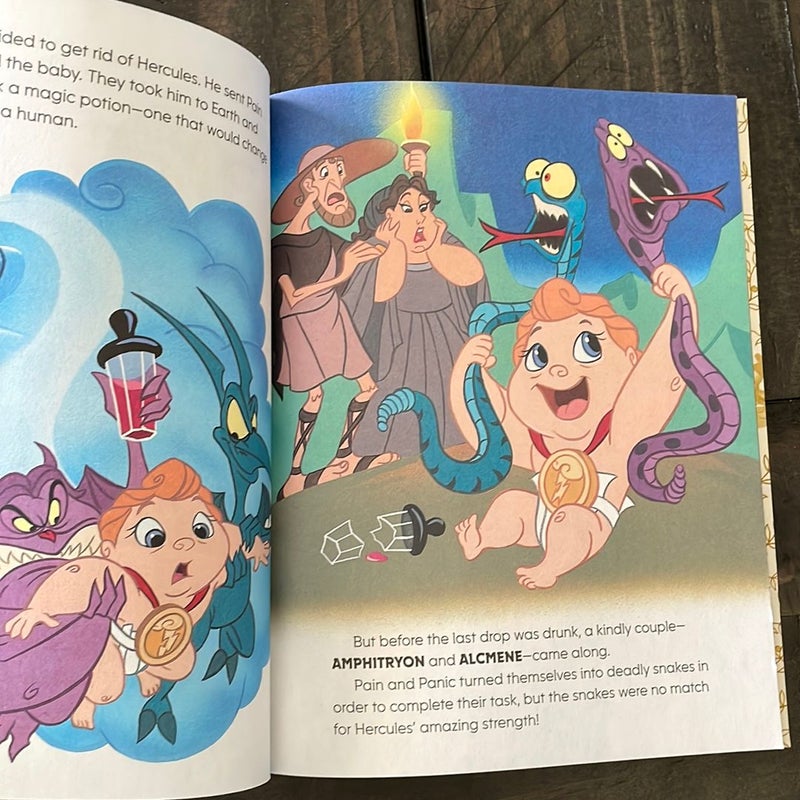 Hercules Little Golden Book (Disney Classic) by Justine Korman