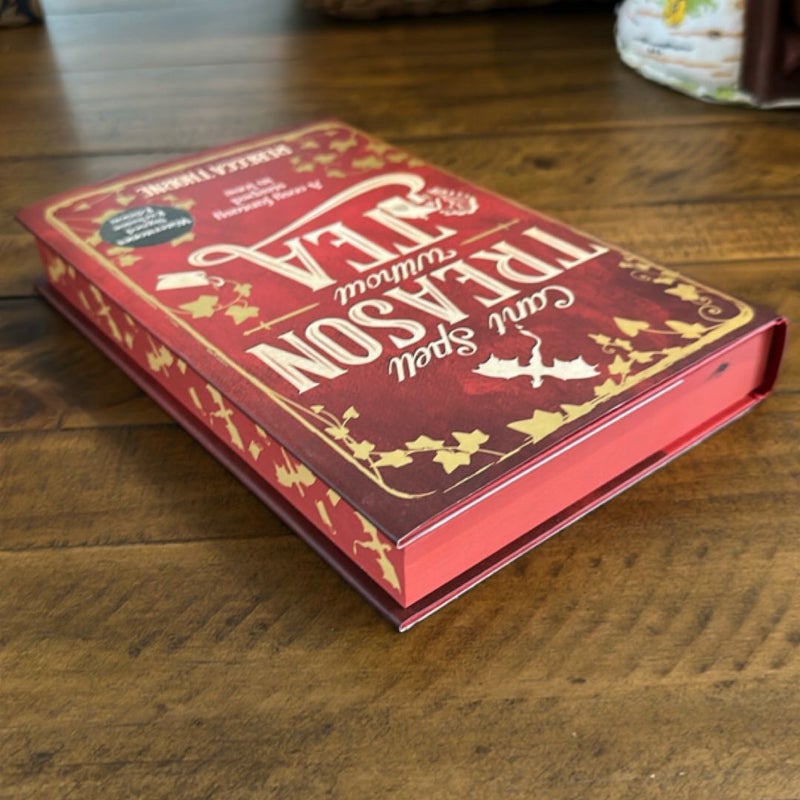 Can’t Spell Treason Without Tea Waterstones signed Limited Ed