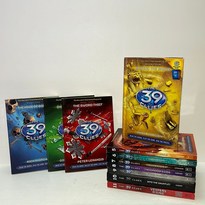 The 39 Clues ( 11 Book)  Series-(COMPLETE) 