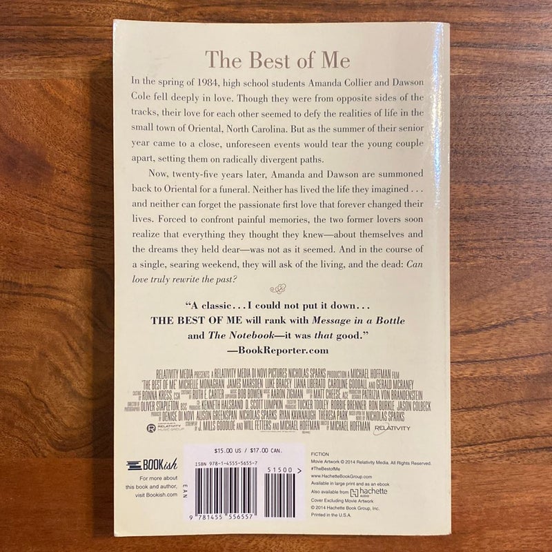 The Best of Me (Movie Tie-In)