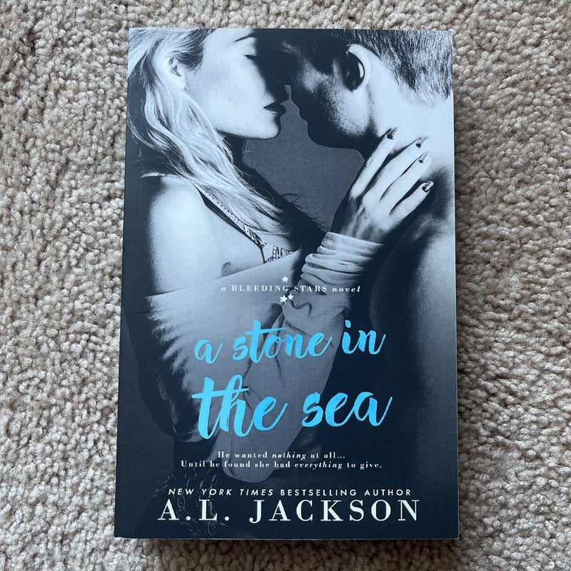 A Stone in the Sea (signed & personalized)