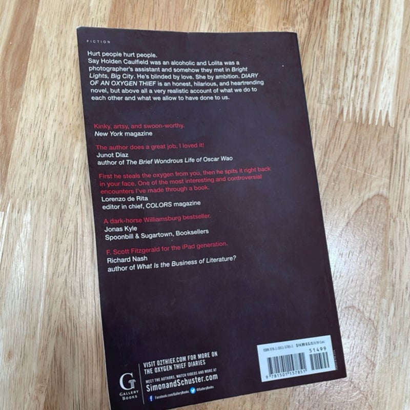 Diary of an Oxygen Thief