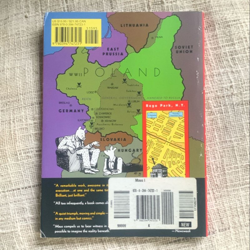 Maus I: a Survivor's Tale by Art Spiegelman, Paperback | Pangobooks