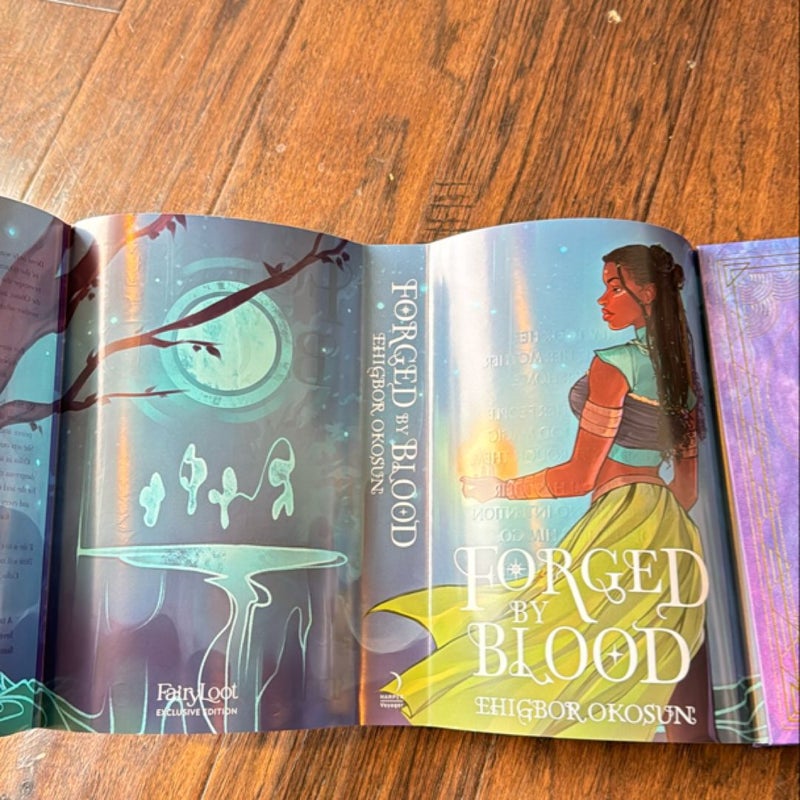 Forged by Blood - Fairyloot signed exclusive edition