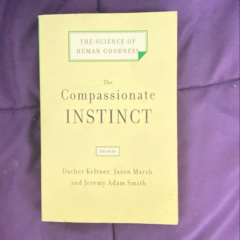 The Compassionate Instinct