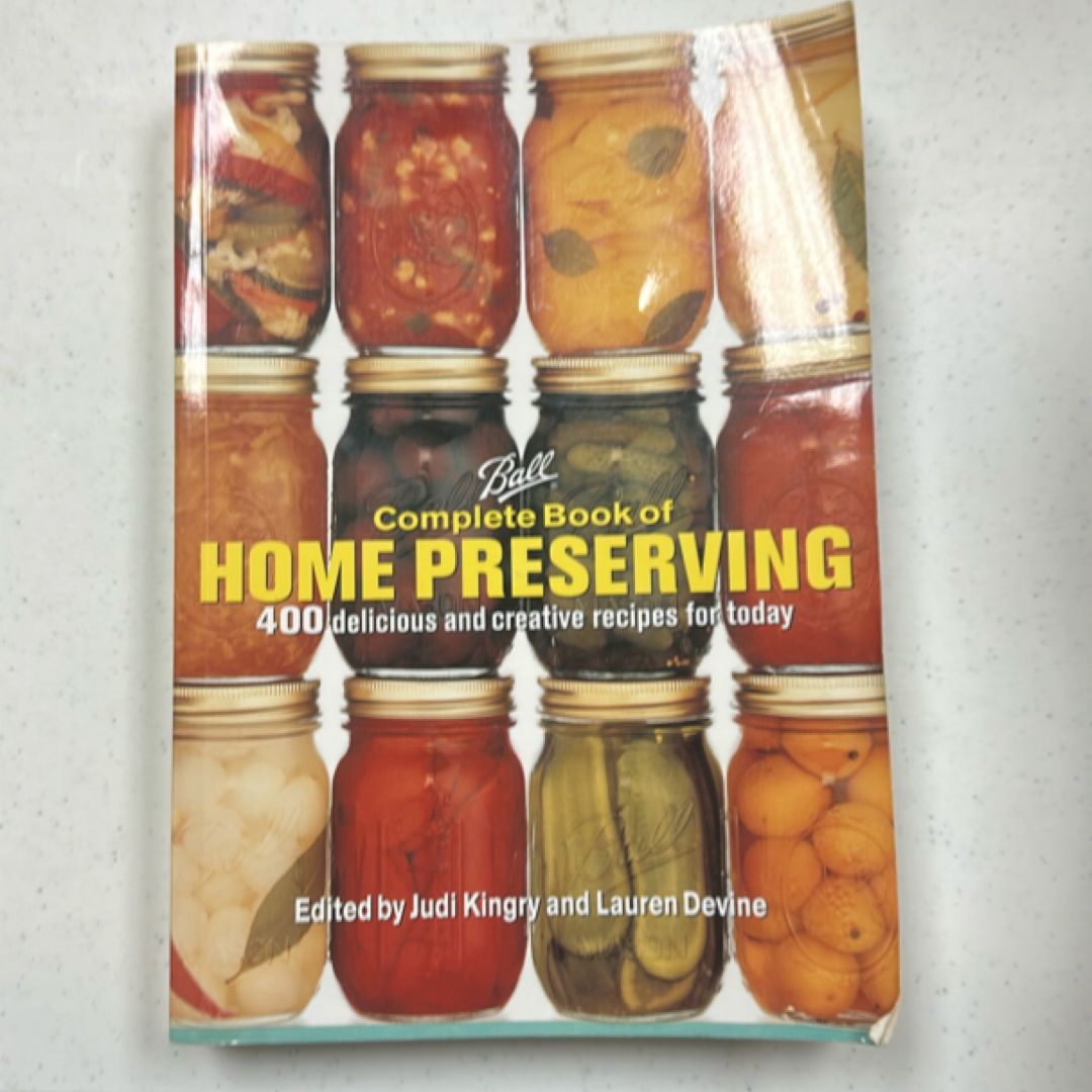 Ball Complete Book of Home Preserving
