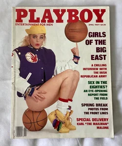 Playboy - April 1989 - Playmate: Jennifer Lyn Jackson. Centerfold intact.