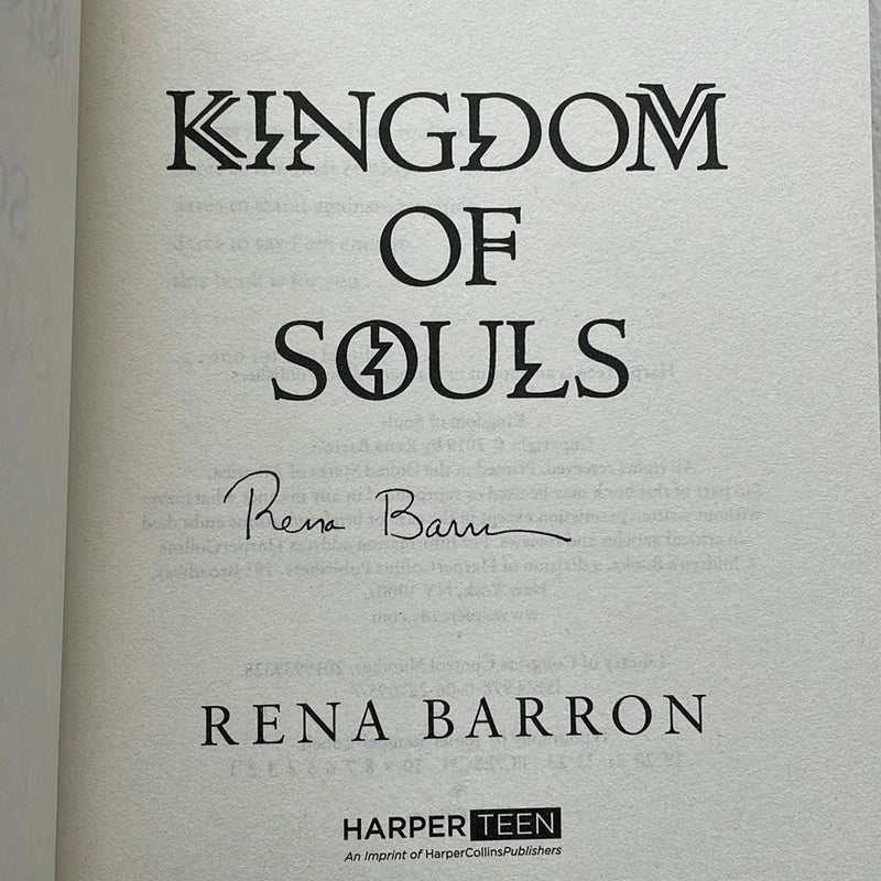 Kingdom of Souls (Signed edition)