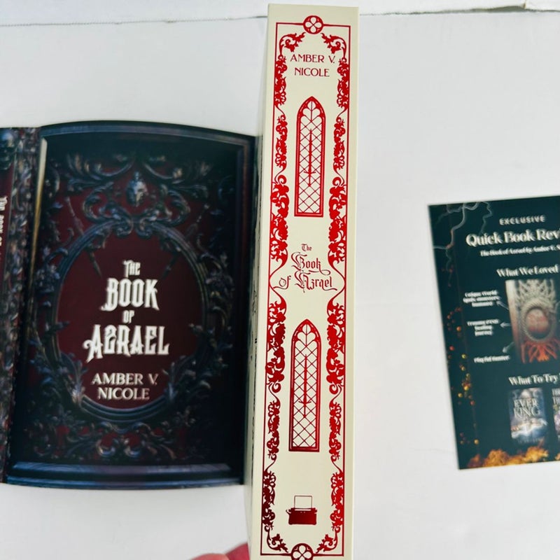 Bookish Box The Book of Azrael Amber V. Nicole