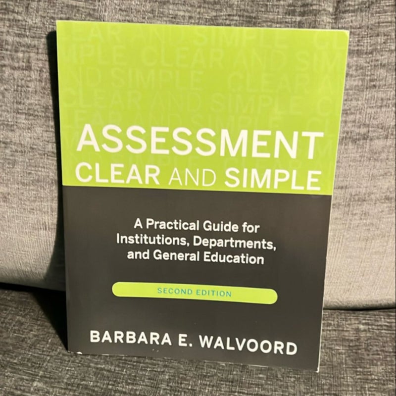 Assessment Clear and Simple